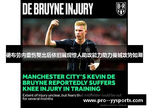 德布劳内重伤复出后依旧展现惊人助攻能力助力曼城攻势如潮